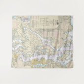 サウンド航海のグラフ18440 タペストリー (正面(横))