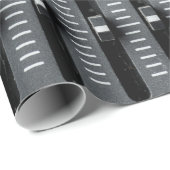 サウンド記録の多くのボタンのカラー画像 ラッピングペーパー (ロールコーナー)