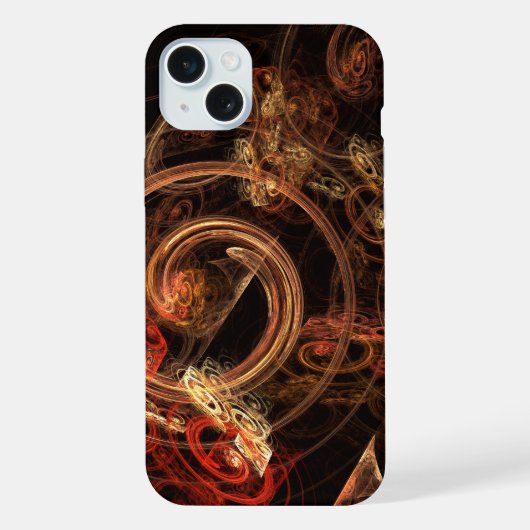 サウンド・オブ・ミュージック抽象アート iPhoneケース (裏面)