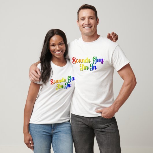 サウンド ゲイ アイム イン - LGBTQプライド Tシャツ (ユニセックス)