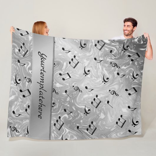 サウンド，メタル，音楽，ミュージカル，サイン，メモ，形， フリースブランケット (インサイチュ)