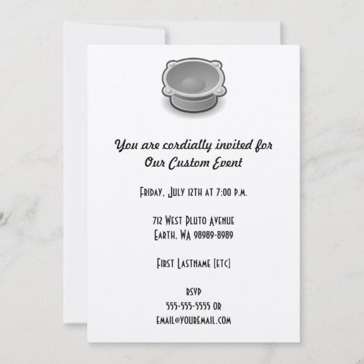 サウンド 招待状 (正面)