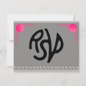 サウ思ビーチデコウェディング(返信) 出欠カード (裏面)