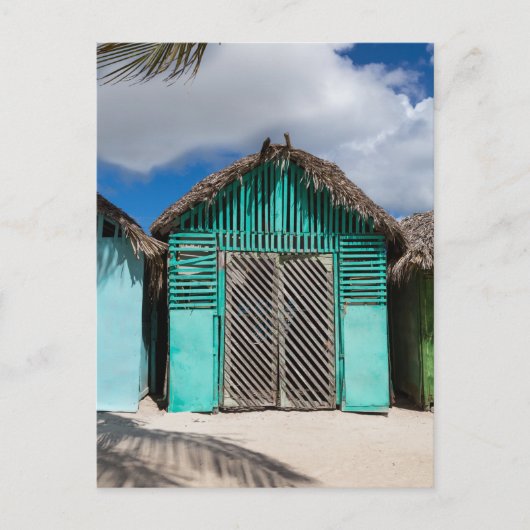 サオナドメニカン共和国のマノフアン村 ポストカード (正面)