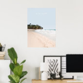 サオナ島，ドミニカ共和国トラベルアートワーク ポスター (ホームオフィス)