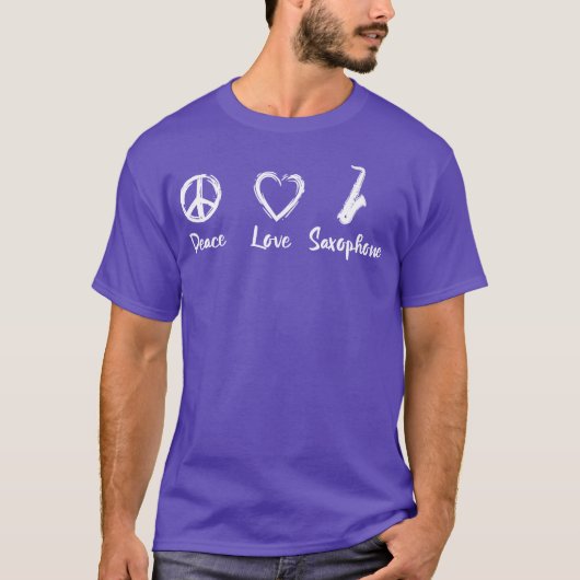 サオフォン ラブ ふざけた Tシャツ (正面)