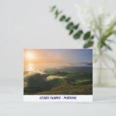 サオミゲル島、アゾレス諸島 ポストカード (スタンド正面)