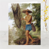 サカグ ファイン アート からのフィッシャー グリーティング カード (黄色い花)