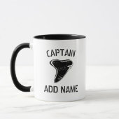 サカスタムメの歯のコーヒーマグ マグカップ (左)