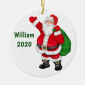 サカスタムンタクリスマス セラミックオーナメント (正面)
