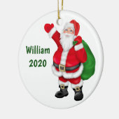 サカスタムンタクリスマス セラミックオーナメント (左)