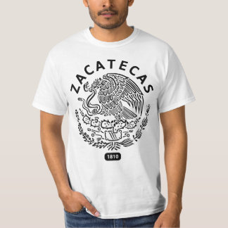 サカテカス州メキシコ1810年 Tシャツ