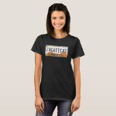 サカテカス・メキシコ州 ナンバープレート Tシャツ (正面フル)