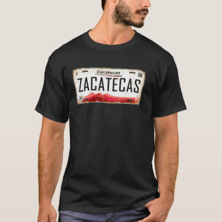 サカテカス メキシコ ナンバープレート Tシャツ