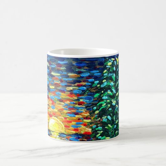 サカラフルンセットマグ（名前の追加） コーヒーマグカップ (中央)