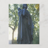 「サカワの像とその息子は、この上でガイドをしていた。 ポストカード (正面)