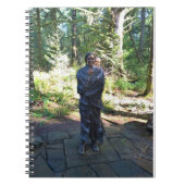 サカワイア像、フォートクラトソップ、アストリア、オレゴン ノートブック (正面)