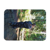 サカワイア像、フォートクラトソップ、アストリア、オレゴン マグネット (横)