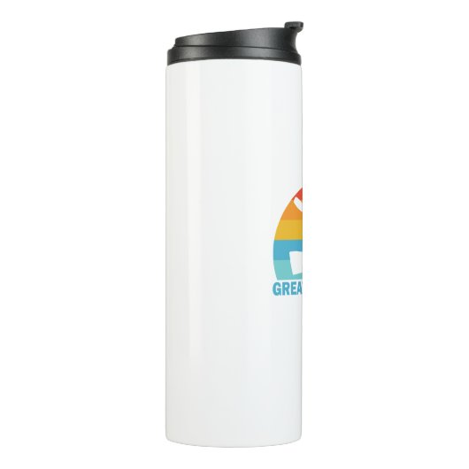 サカンダガ素晴らしレイクニューヨークカヤック タンブラー (回転左)