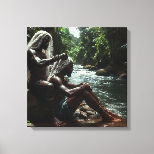 サカーロスソレス キャンバスプリント (正面)