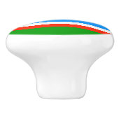 サカ国旗 セラミックノブ (側面)