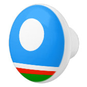 サカ国旗 セラミックノブ (右)