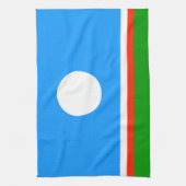 サカ旗 キッチンタオル (縦)