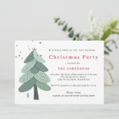 サガグリーンの松の木のクリスマスパーティー 招待状 (スタンド正面)