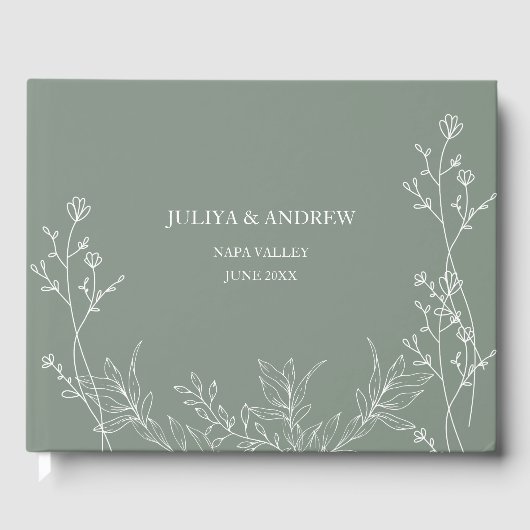 サガグリーントレンディー結婚ズ ゲストブック (正面)