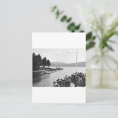 サガモア波止場、ジョージ湖： 1904 ポストカード (スタンド正面)