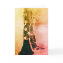 サガリードッググリーティングカード