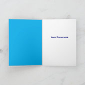 サガリードッググリーティングカード カード (内部)