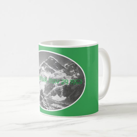 サガルマタ（エベレスト）ファーストアセント土産 コーヒーマグカップ (正面右)