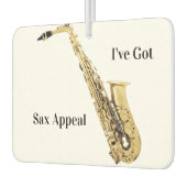 サキソフォン空気清浄機 カーエアーフレッシュナー (左)