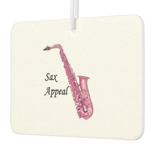 サキソフォン空気清浄機 カーエアーフレッシュナー (左)