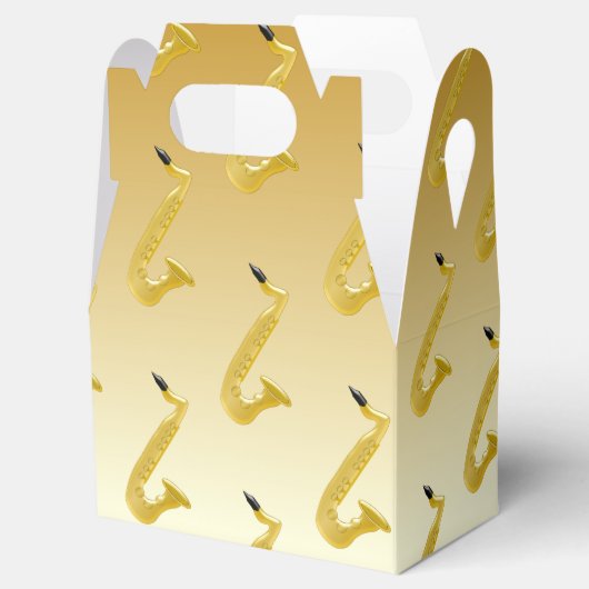 サキソフォン金ゴールド色 フェイバーボックス (オープン)