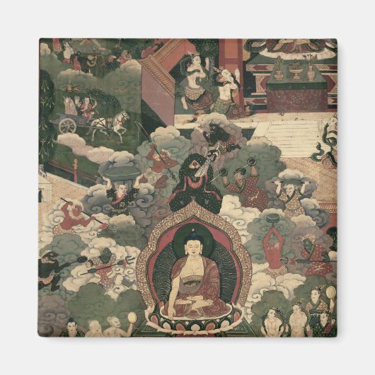 サキムニ仏生活 マグネット (正面)