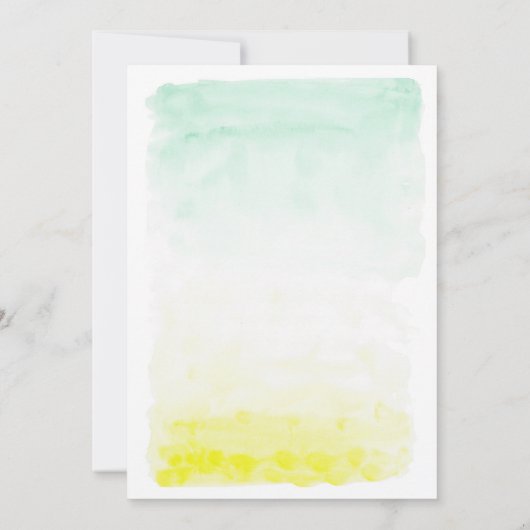 サキュクレント誕生日パーティーの招待 招待状 (裏面)