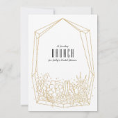 サキュレントテラリウムブルンチ/パーティの招待状 招待状 (裏面)