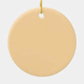 サギのカニ陽気なクリスマス冬の動物カニ セラミックオーナメント (裏面)