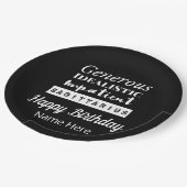 サギタリウス〔占星術の〕十二宮図おもしろい特性誕生日 ペーパープレート (アングル)