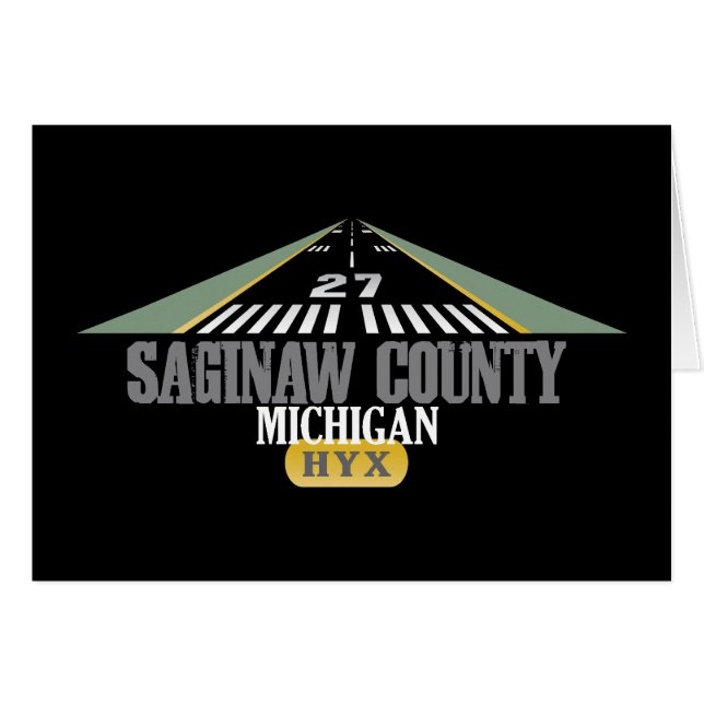 サギナウ郡 – 空港滑走路 (正面横)