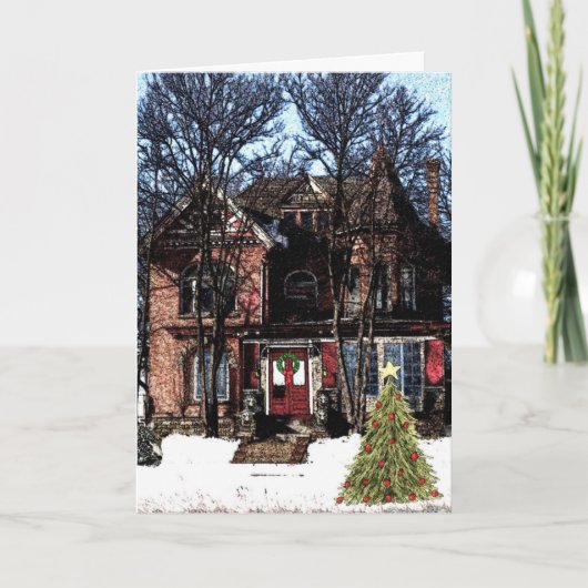 サギノーのクリスマスカード シーズンカード (正面)