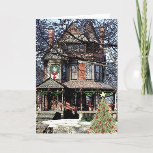 サギノーのクリスマスカード シーズンカード (正面)