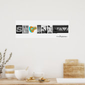 サギノー文字ポスター ポスター (キッチン)