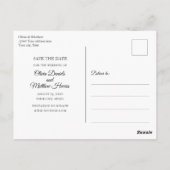 サクсテンと多肉性。ボモダンタニカル日付を保存 ポストカード (裏面)