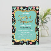 サクカラフルチュスタコス&テキーラ誕生日フィエスタ 招待状 (スタンド正面)