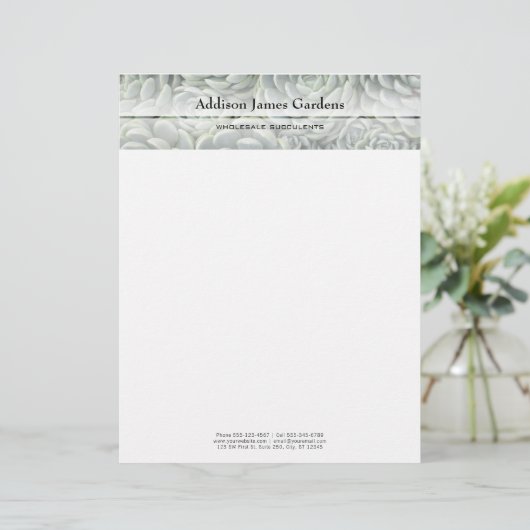 サククレンモダントガーデン子供部屋グリーン植物学 レターヘッド (スタンド正面)