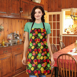 サクサクしたサクサクのサラダブラウン エプロン
