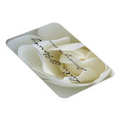 サクサクした白いバラ マグネット (右側)